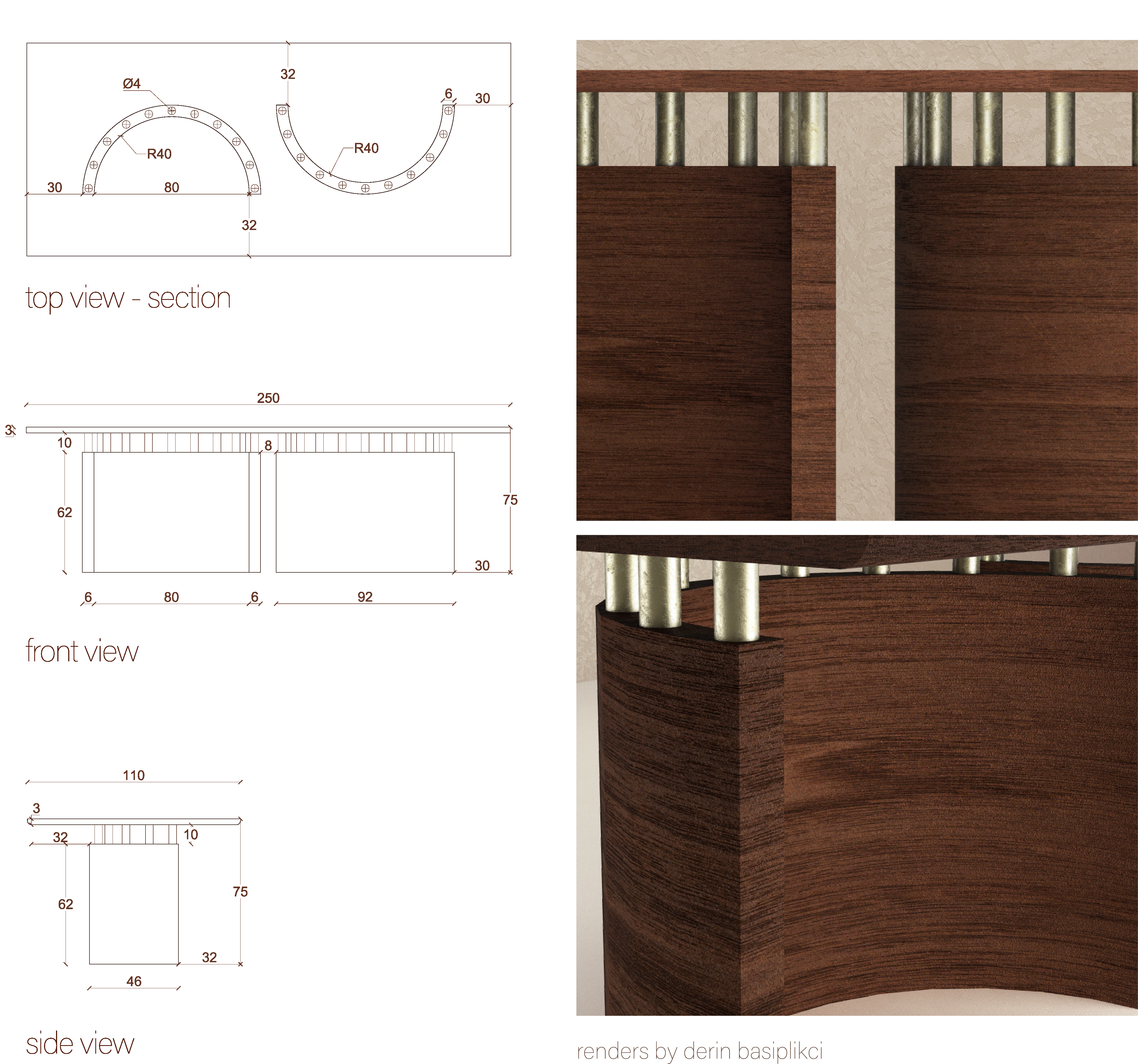 Rüya Koleksiyonu Teknik Render Görünüşü